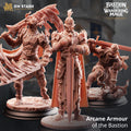 Animated Armour Miniature | Helmed Horror Construct, D&D Pathfinder RPG