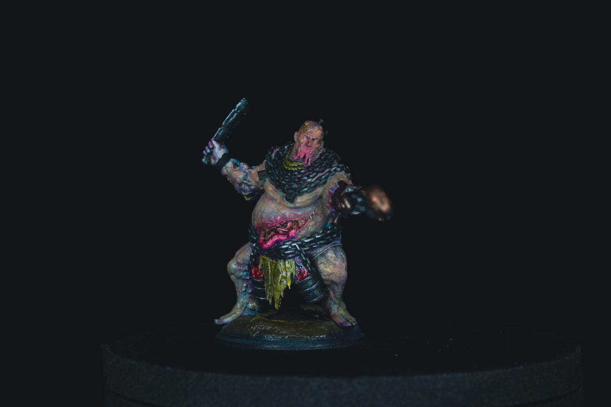 Pro Painted Flesh Golem Miniature - Sown One | Hand Painted Undead Monster, Custom Aberration Boss, D&D Horror Tabletop Display Figure