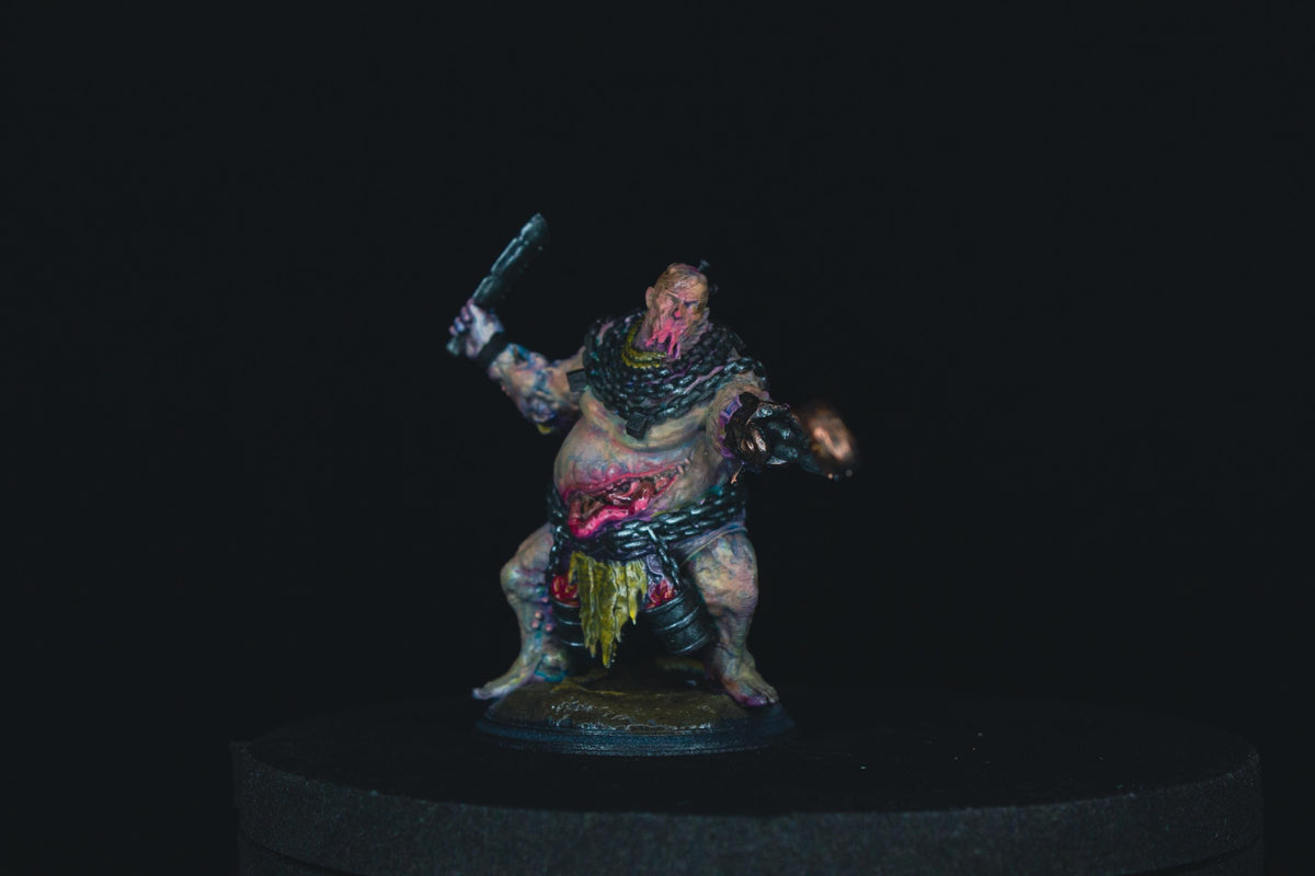 Pro Painted Flesh Golem Miniature - Sown One | Hand Painted Undead Monster, Custom Aberration Boss, D&D Horror Tabletop Display Figure