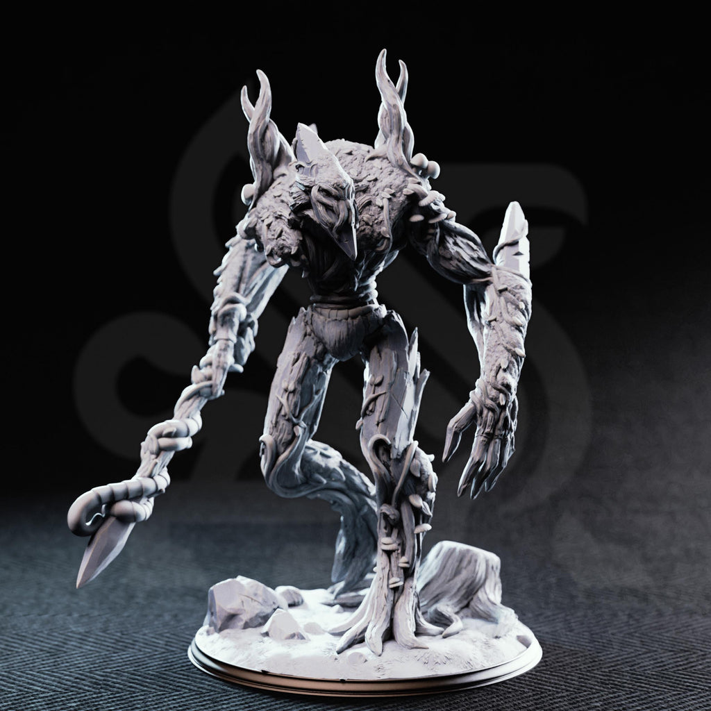 Evarak Treant of Duskweave | 16K Resin Forest Guardian Boss Miniature