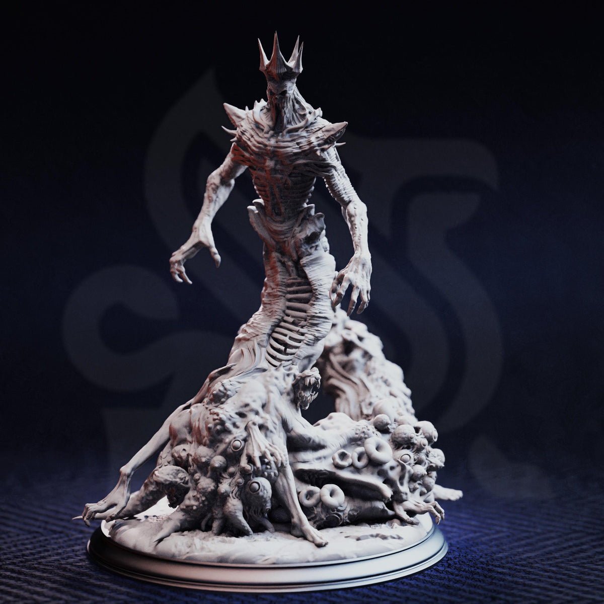 Idinhelieth Harbinger of Pestilence 16k Resin Monster DM Stash Large 32mm Boss