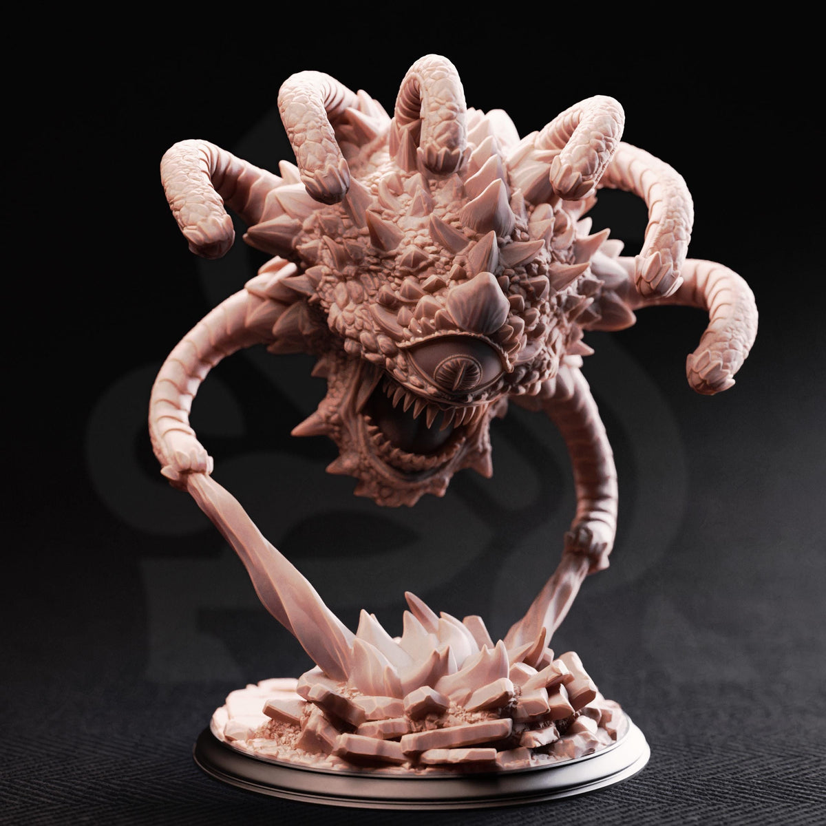 Aberrant Observer Miniature | 16K Resin Beholder Boss for D&D, Pathfinder