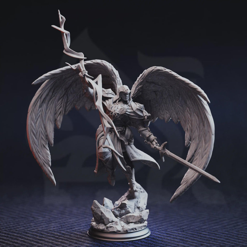 Erdrydion Father of Truth & Justice 16k Resin Monster DM Stash Huge 32mm Boss
