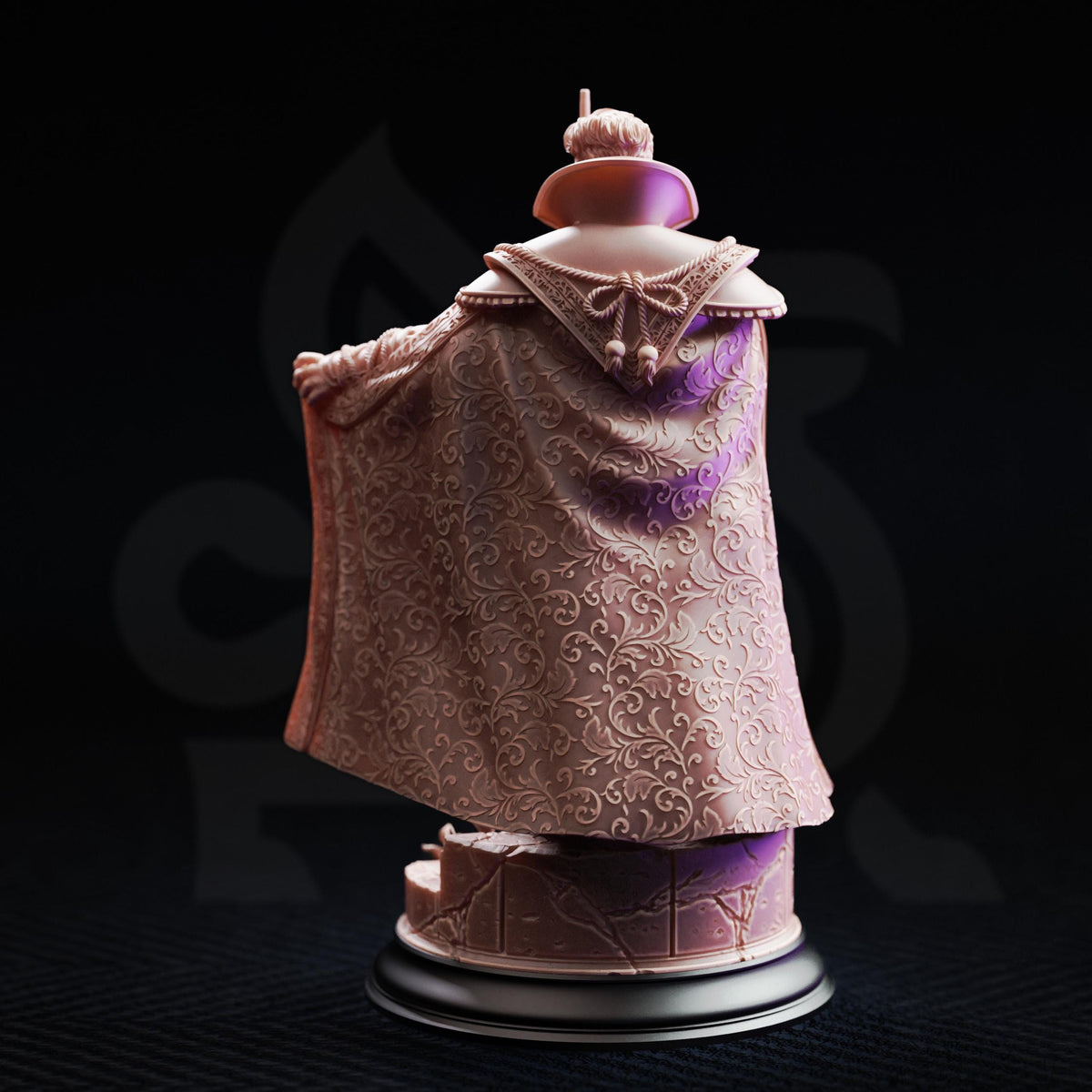 Luther Fleck Prof. Alchemy Mini | DM Stash Mage Wizard Artificer | TTRPG DND Pathfinder Alchemist Miniature | 32mm Gaming 75mm Display