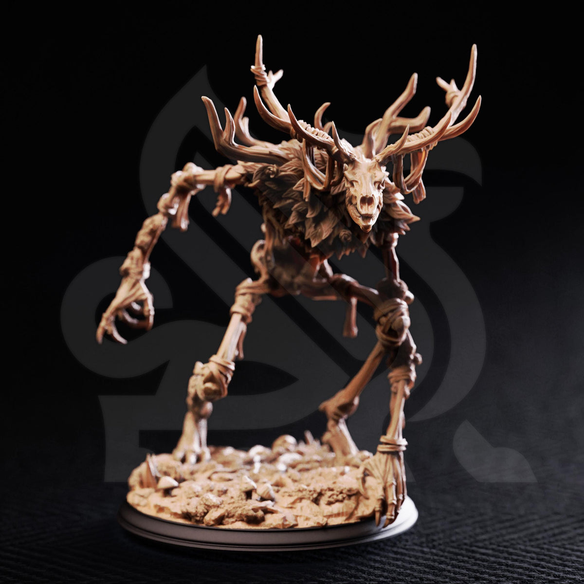 Beinvaettr The Bone Wight Boss 16k Resin Monster DM Stash Huge 32mm Scale Enemy