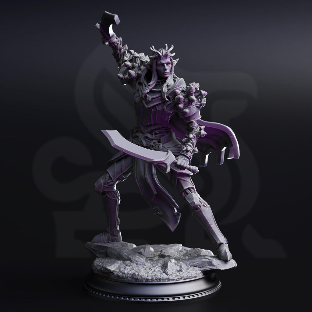Blessed Servants of Vaezirak Elite Eldritch Cultist 16k Resin DM Stash 32mm Scale