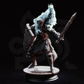 Deaths Grasp Wraith of Possession Miniature | Undead Ghost Specter D&D Boss, DM Stash 32mm 75mm Unpainted Resin Tabletop RPG Display Figure