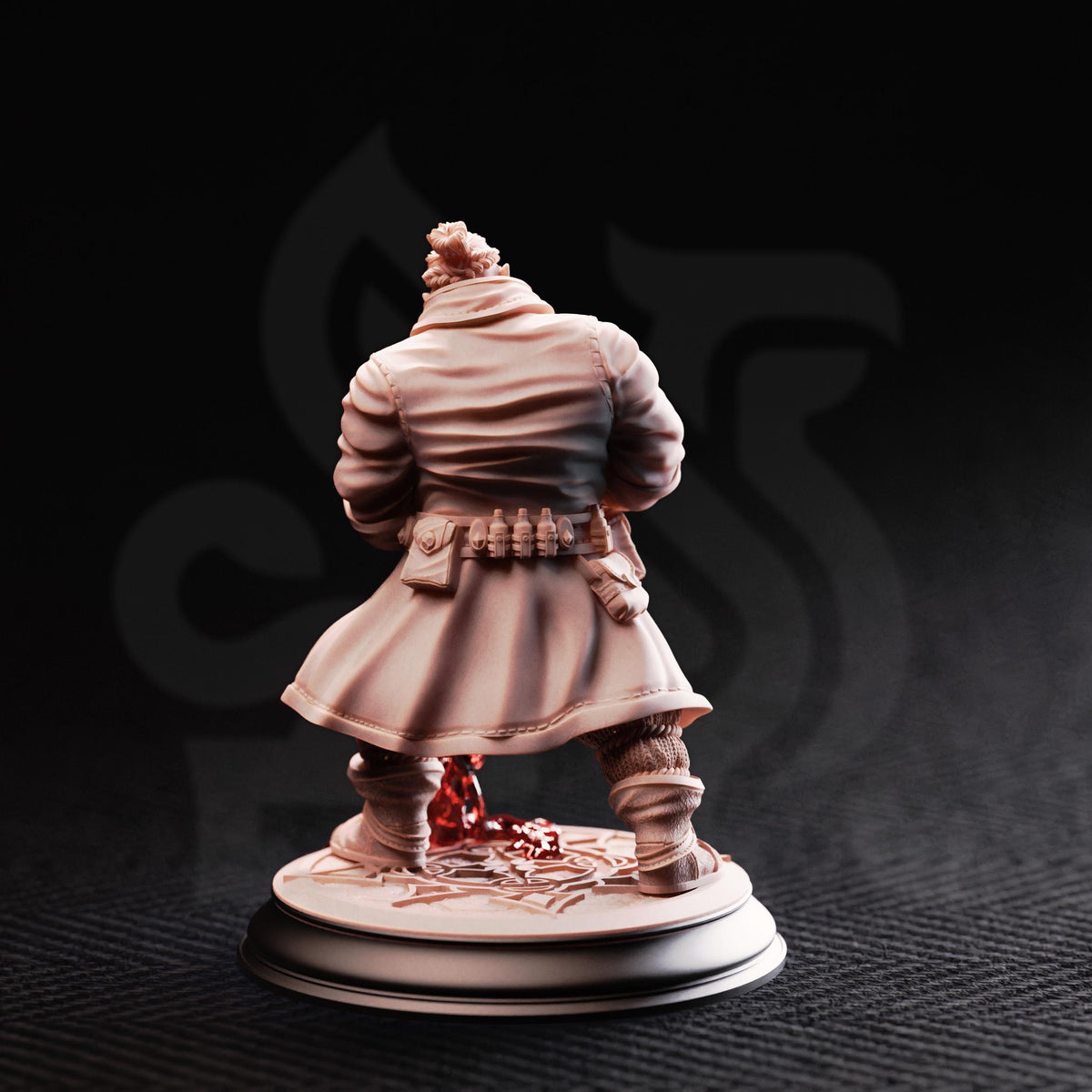 Korgrin Bloodstone | Haemomancer | DM Stash | Resin Vampire Miniature | Blood Mage, Warlock, Wizard | D&D, Pathfinder