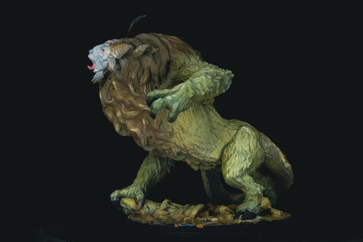 Pro Painted Chimera Miniature - Capricalion | Hand Painted Tabletop Monster, Expert Custom D&D Beast, RPG Boss Display Figure