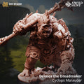 Deimos the Dreadmaker Cyclops Marauder Boss 16k Resin Monster DM Stash Huge 32mm Scale Enemy