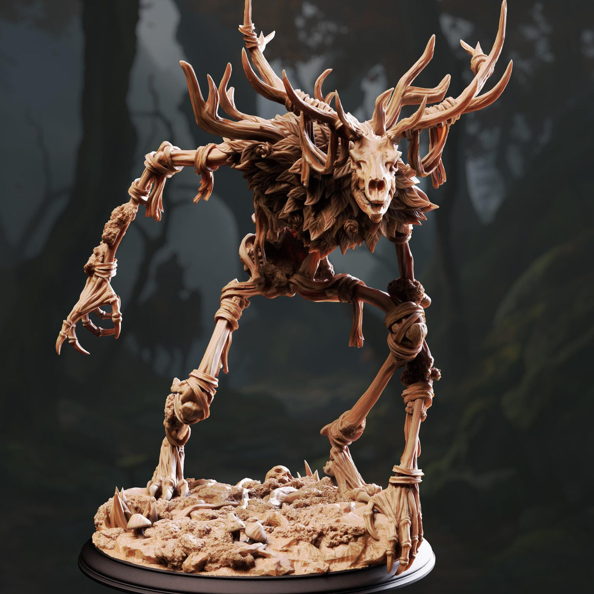 Beinvaettr The Bone Wight Boss 16k Resin Monster DM Stash Huge 32mm Scale Enemy