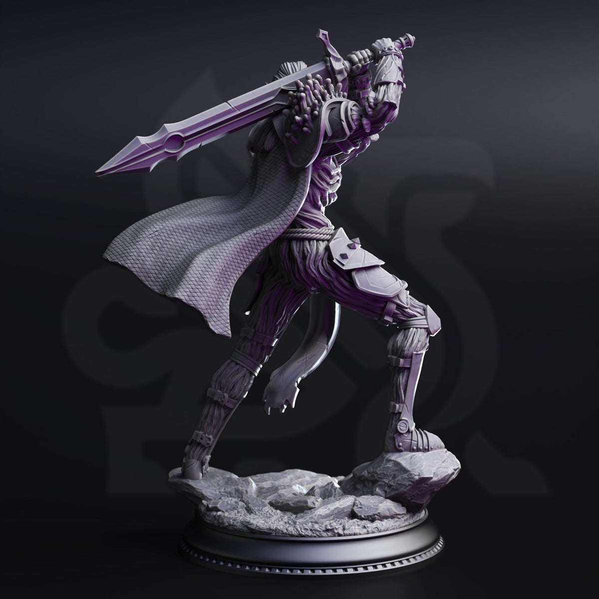 Blessed Servants of Vaezirak Elite Eldritch Cultist 16k Resin DM Stash 32mm Scale