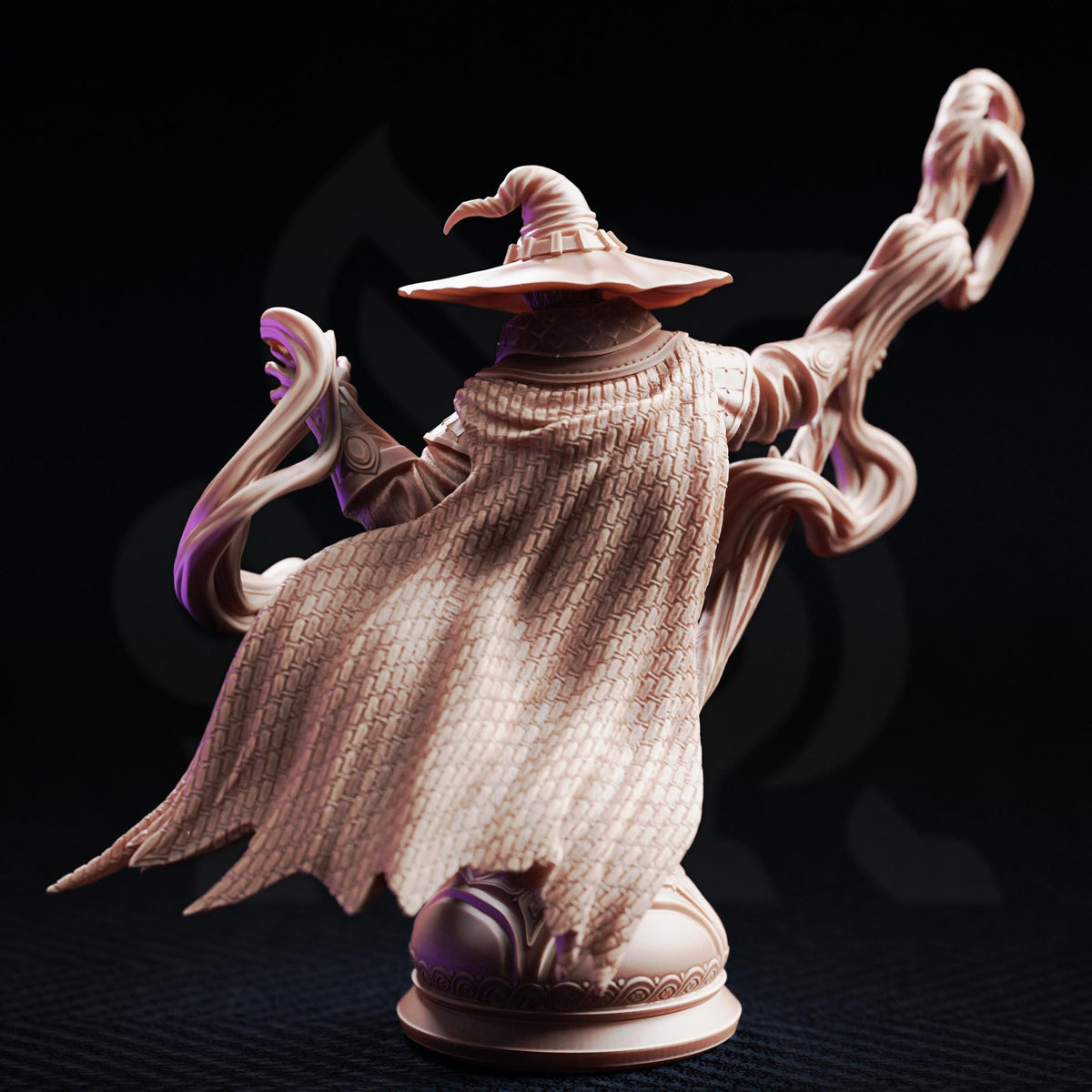 Big Hat Harrison Bust | Professor of the Unknown | DM Stash Arcane University Miniature