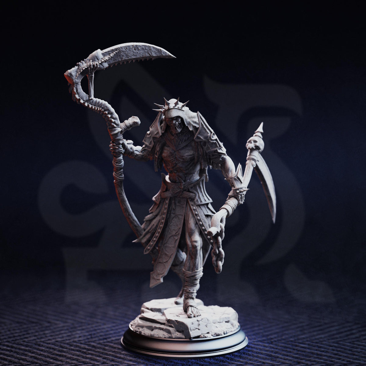 Norminos The Flesh Reaper 16k Resin Miniature DM Stash 32mm Undead Assassin