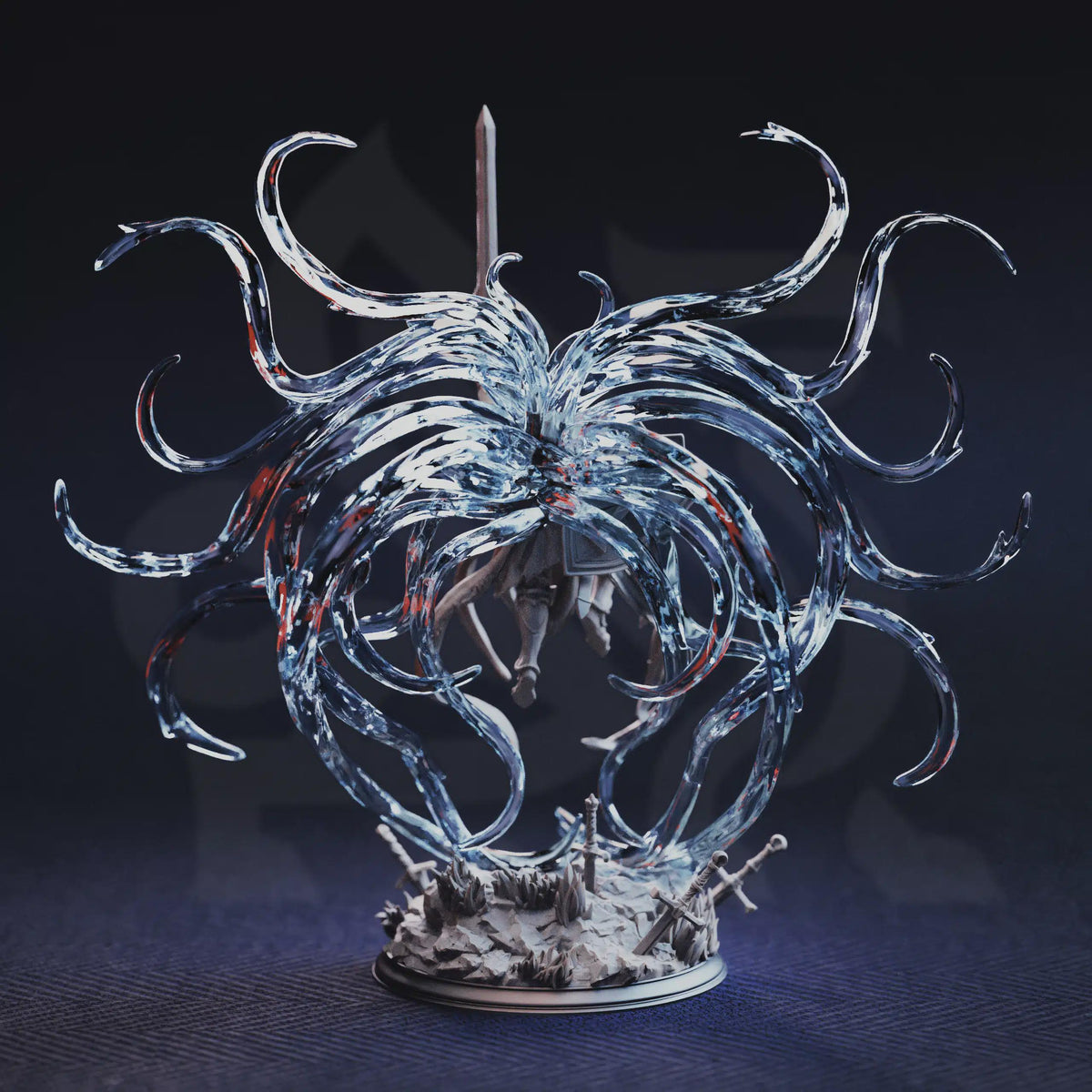 Leopold The Ascended Justice Reborn 16k Resin Monster DM Stash Large 32mm Boss