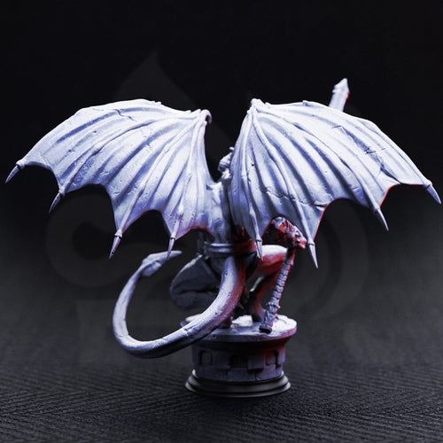 Bell Tower Gargoyle Boss 16k Resin Monster DM Stash Huge 32mm Scale Enemy