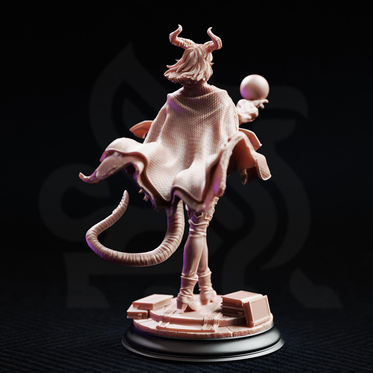 Ivy Dupre Student of Enchantment Mini | DM Stash Mage Wizard Bard | Female Sorceress Illusionist Miniature | 32mm Gaming 75mm Display Scale