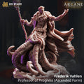Frederik Vahlen Ascended Mini | DM Stash Professor of Progress | Alchemist Sci-Fi Fantasy Boss Miniature | 32mm Gaming 75mm Display Scale