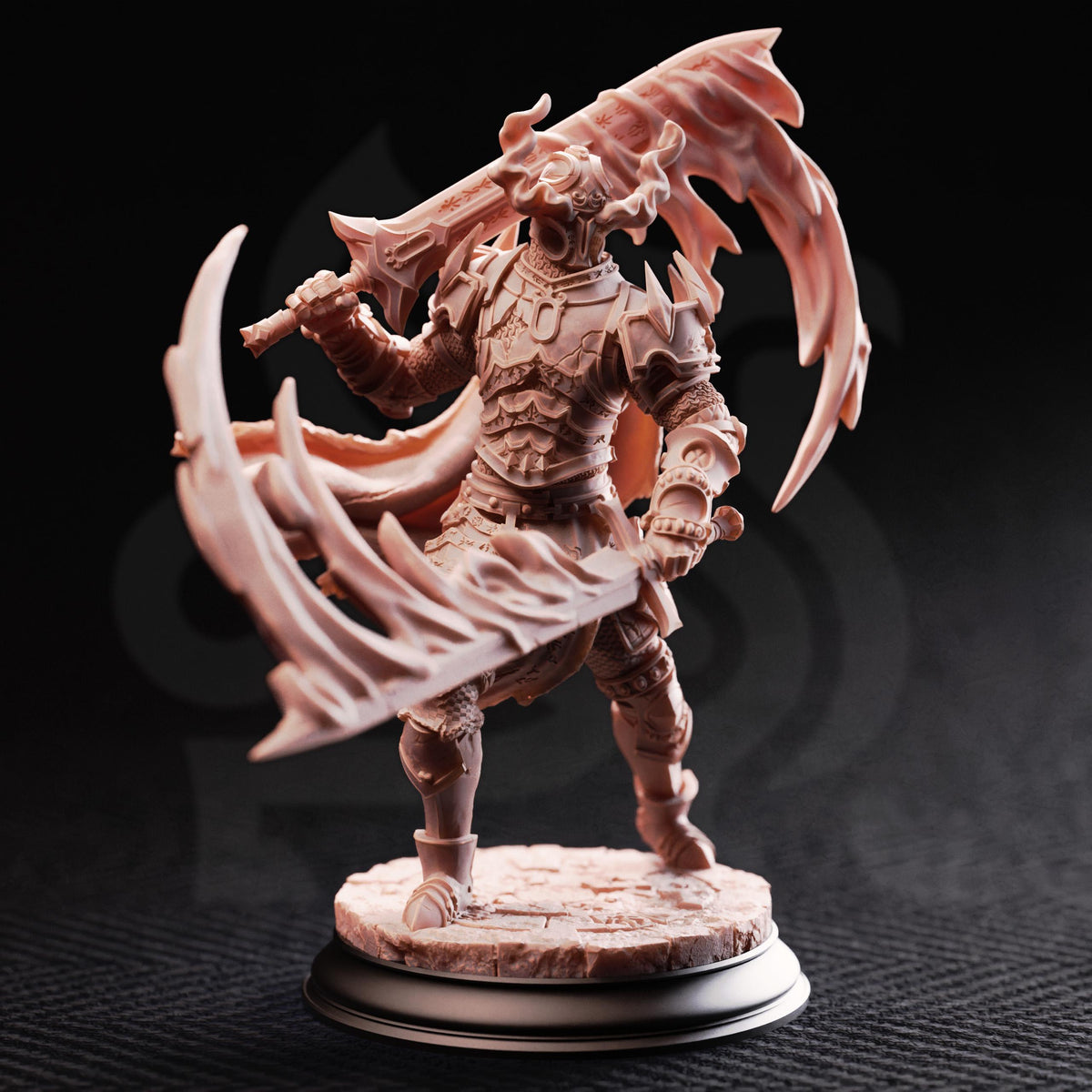 Animated Armour Miniature | Helmed Horror Construct, D&D Pathfinder RPG