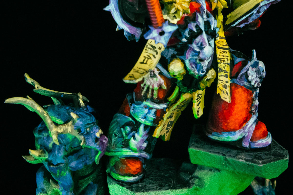 Pro Painted Sci-Fi Miniature - The Hated One | Hand Painted Dark Apostle Proxy for Wargames, 28mm Grimdark Chaotic Legion Priest