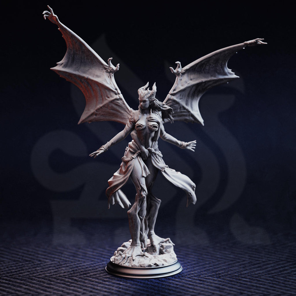 Luxuria Second Devil of Lust Hatred 16k Resin Miniature DM Stash 32mm Scale