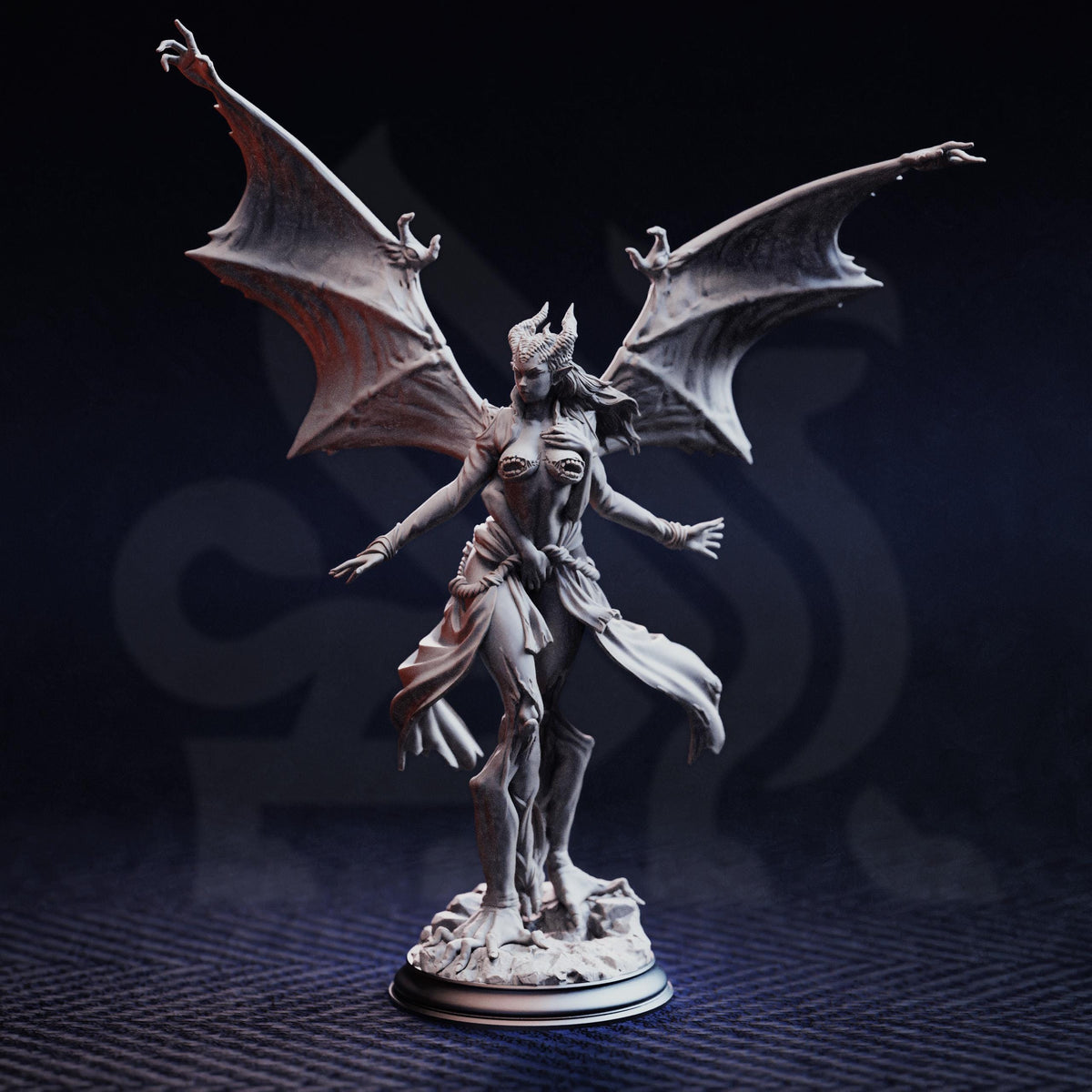 Luxuria Second Devil of Lust Hatred 16k Resin Miniature DM Stash 32mm Scale