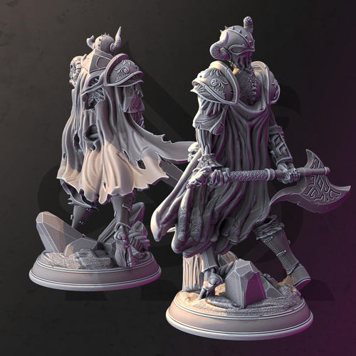 Arisen Warriors Skeletal Guardians Boss 16k Resin Monster DM Stash Huge 32mm Scale Enemy