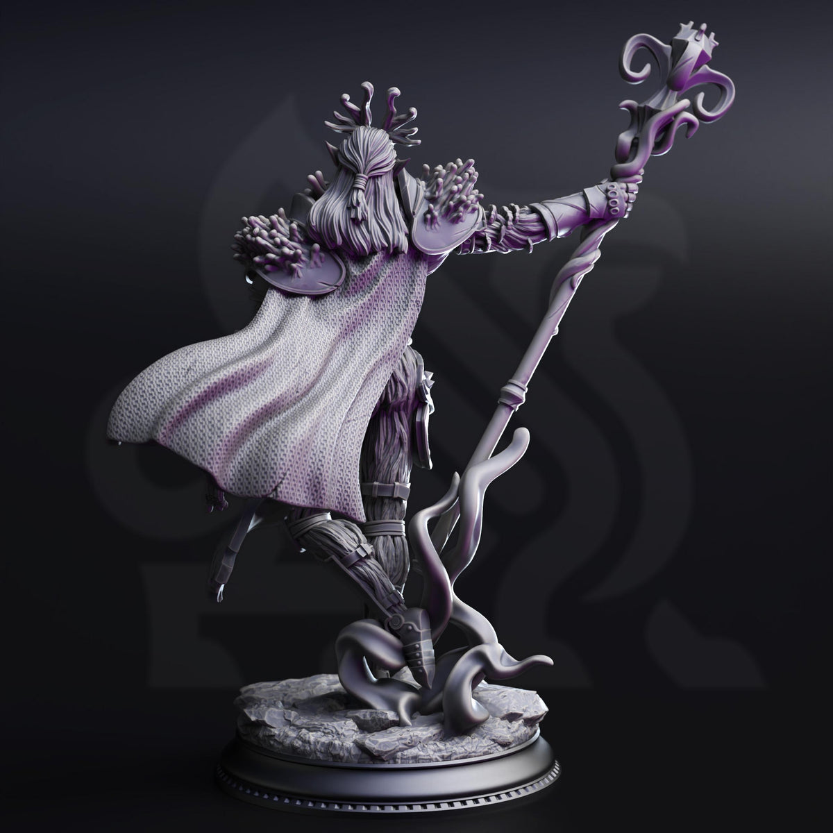 Blessed Servants of Vaezirak Elite Eldritch Cultist 16k Resin DM Stash 32mm Scale
