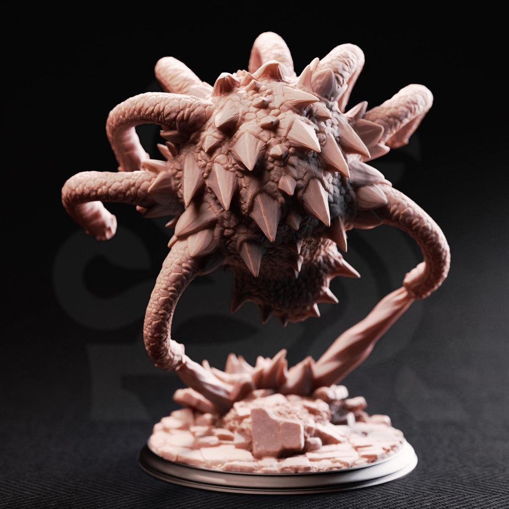 Aberrant Observer Miniature | 16K Resin Beholder Boss for D&D, Pathfinder