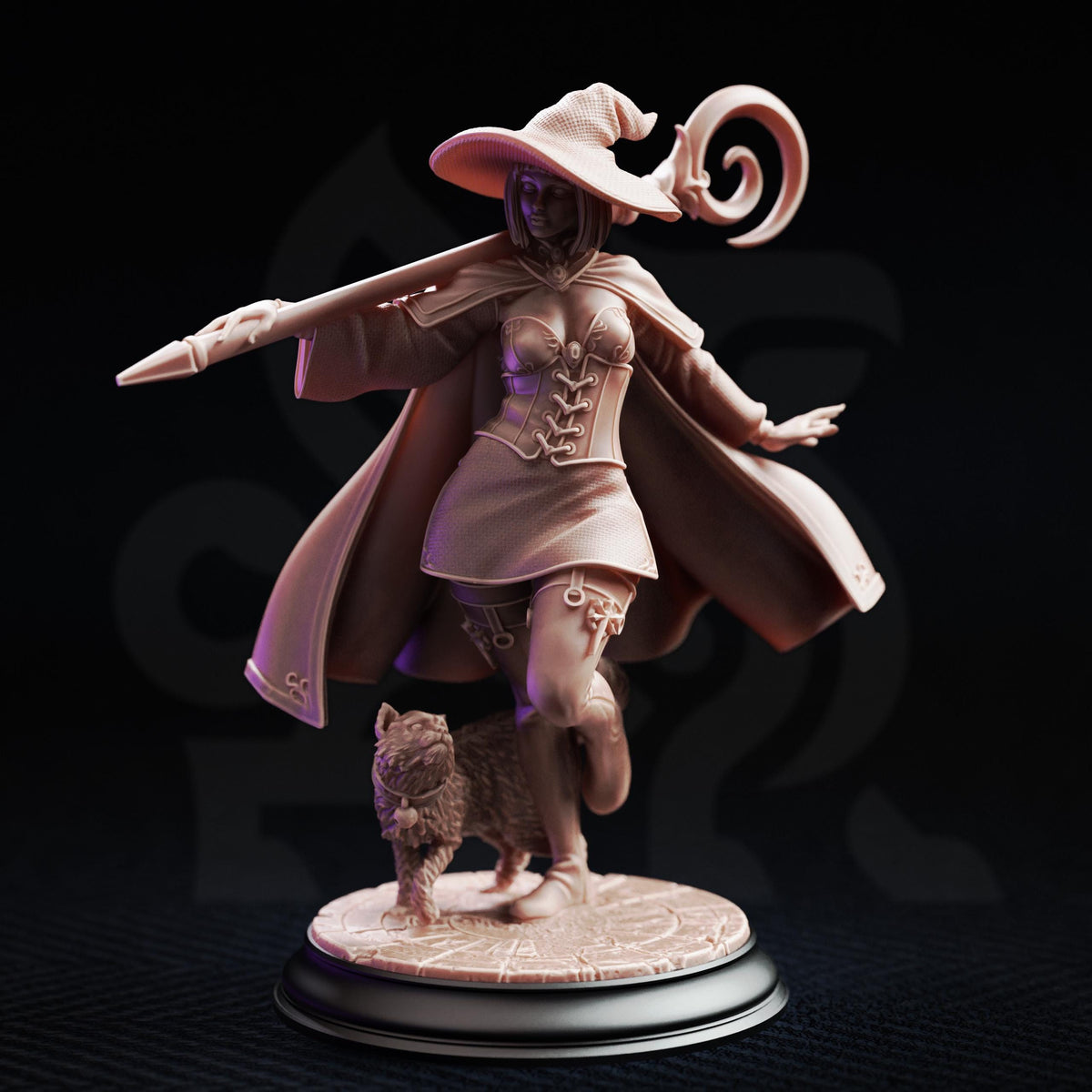 Lady Elara Head of Studies Miniature | DM Stash Arcane University Wizard Sorceress Mage 32mm Resin Miniature