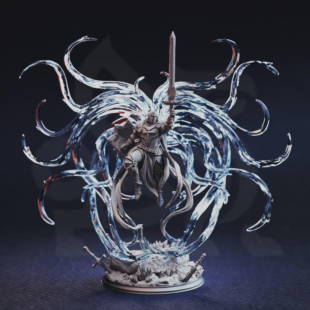 Leopold The Ascended Justice Reborn 16k Resin Monster DM Stash Large 32mm Boss