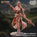 Ninera Glynvari Elf Miniature | Rogue Assassin, Bladesinger (16K Resin Print)