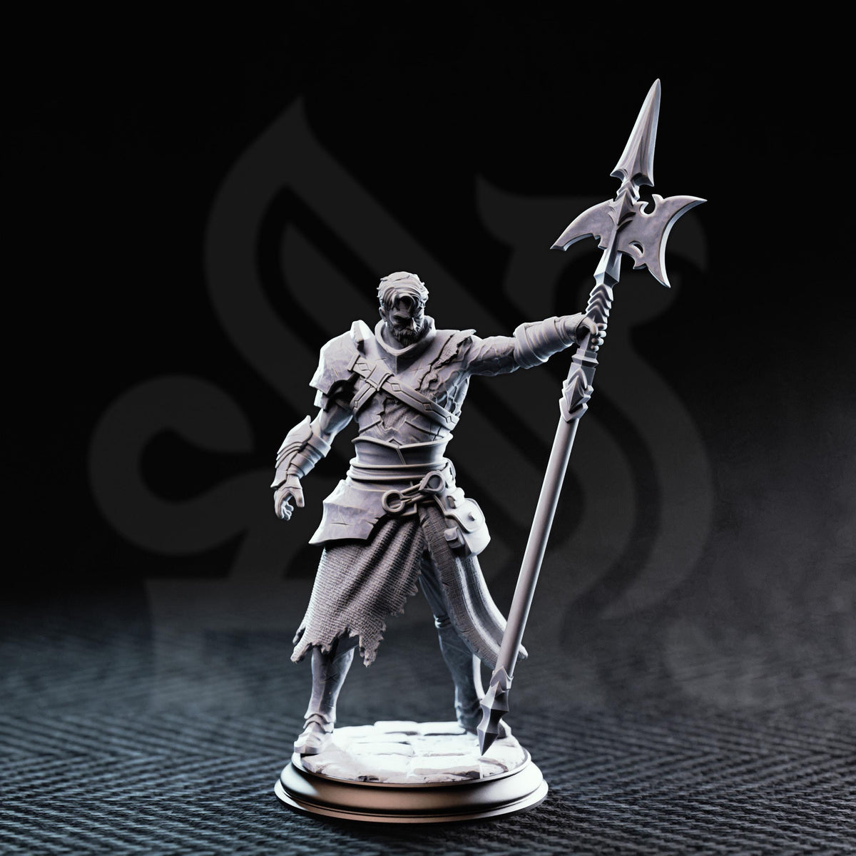 Andrek Strongarm Hexhunter | DM Stash "Welcome to the Arena" | 16K Resin Miniature | D&D Human Ranger Blood Hunter