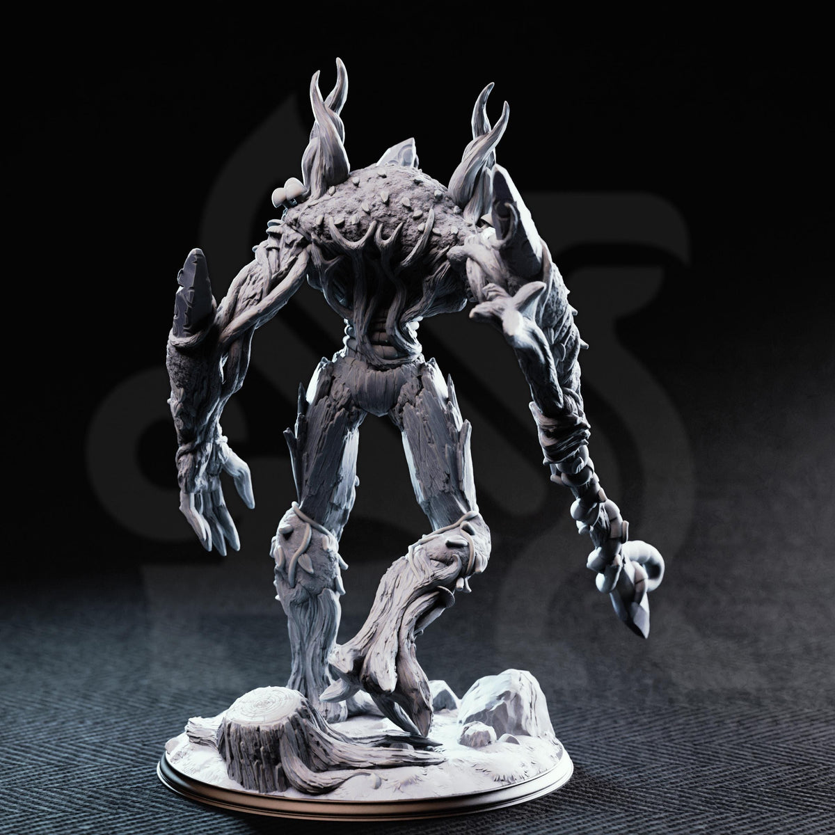 Evarak Treant of Duskweave | 16K Resin Forest Guardian Boss Miniature