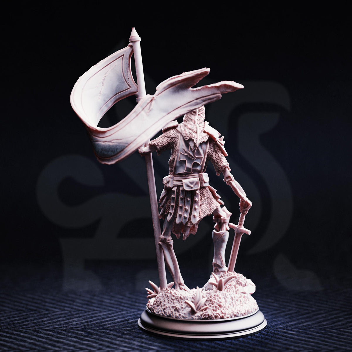 Lost Crusaders The Fallen Damned Boss 16k Resin Monster DM Stash Huge 32mm Scale Enemy