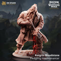 Korgrin Bloodstone | Haemomancer | DM Stash | Resin Vampire Miniature | Blood Mage, Warlock, Wizard | D&D, Pathfinder