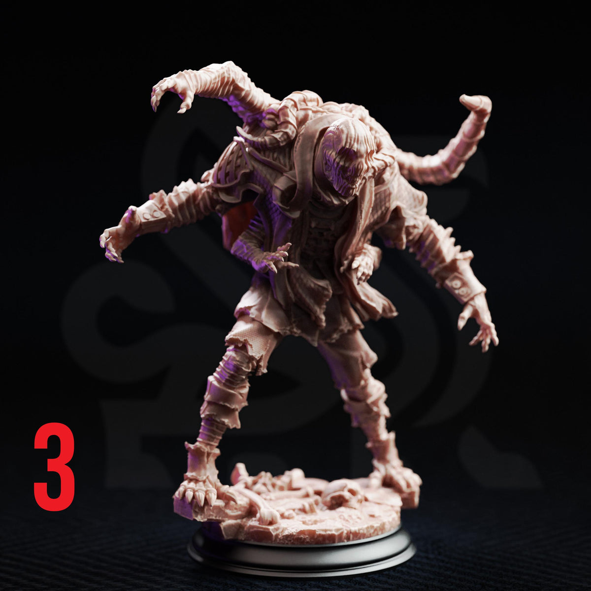 Dragonblight Cursed Wizard Mage Miniatures | Arcane University TTRPG D&D (32mm/75mm)