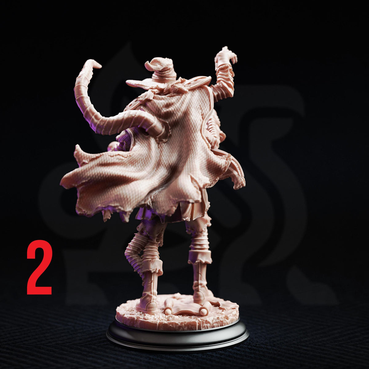 Dragonblight Cursed Wizard Mage Miniatures | Arcane University TTRPG D&D (32mm/75mm)