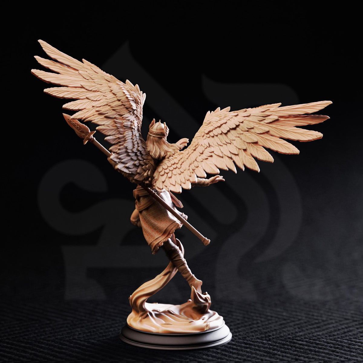Daughters of Death Valkyrie Shieldmaidens 16k Resin Monster DM Stash Huge 32mm Scale Enemy